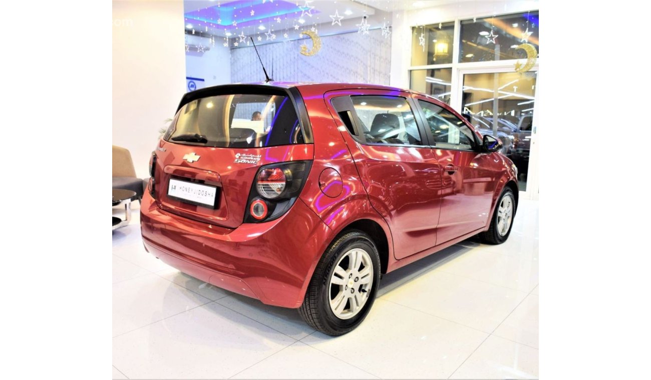 شيفروليه سونيك AMAZING Chevrolet Sonic 2014 Model!! in Red Color! GCC Specs