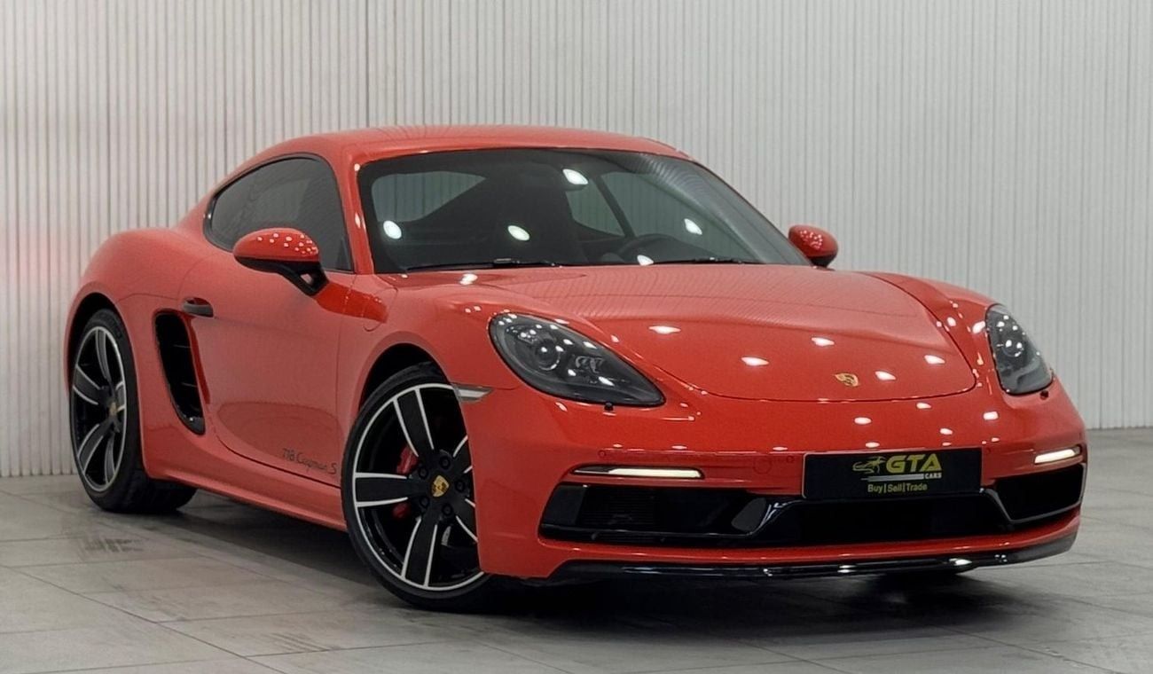 Porsche 718 Cayman S 2.5L A/T 2018 Porsche 718 Cayman S, June 2025 Porsche Warranty, Full Porsche Service History, Low
