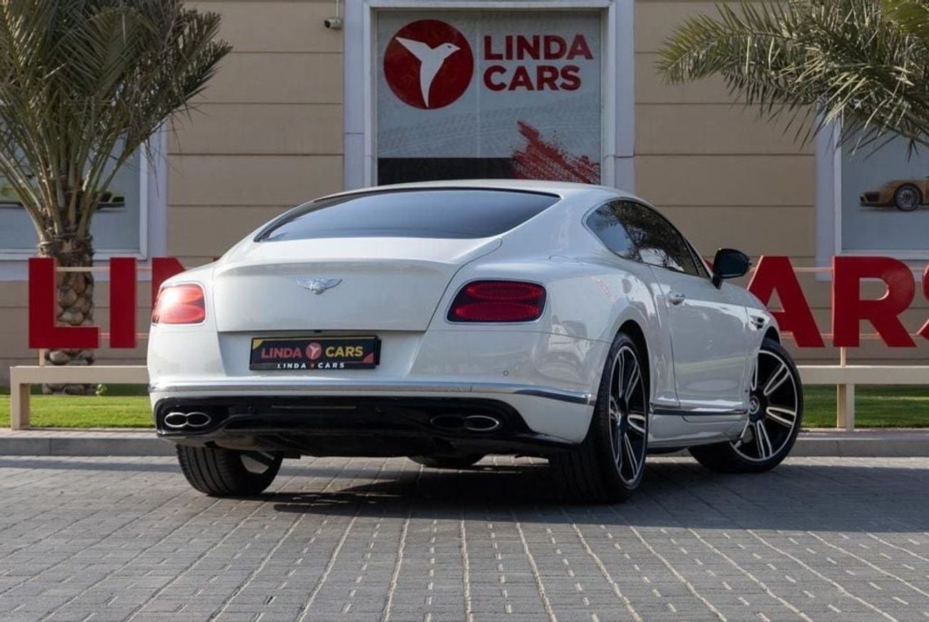 بنتلي كونتيننتال جي تي Bentley Continental GT S 2016 GCC under Warranty with Flexible Down-Payment.