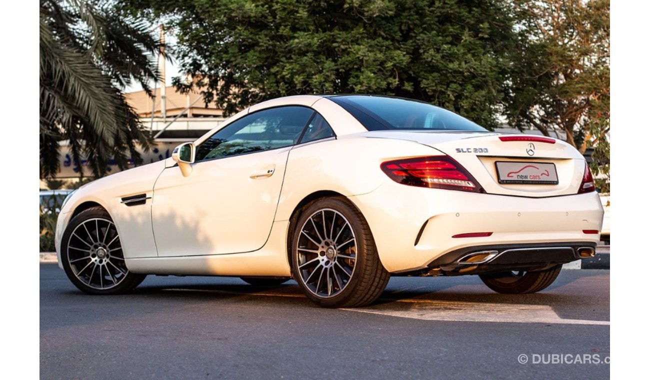 Mercedes-Benz SLC 200 MERCEDES SLC 200 - 2017 - FSH - GCC - 2725 AED/MONTHLY - DEALER WARRANTY TIL 2020 + SERVICE FREE