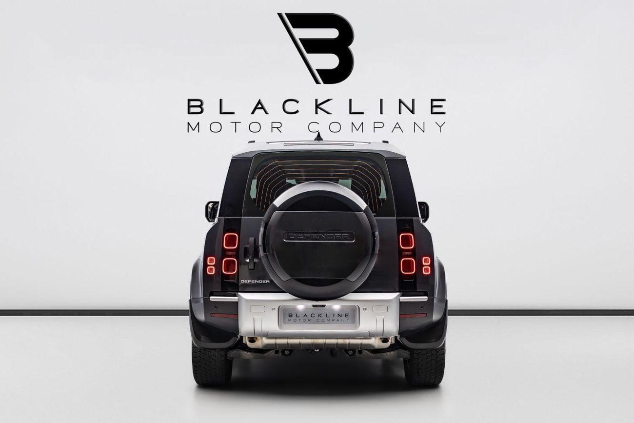 Land Rover Defender 90 S P300 BUY NOW, PAY 2027 | THE BLACKLINE STANDARD | 2029 Al Tayer Warranty + Service Contract, GCC