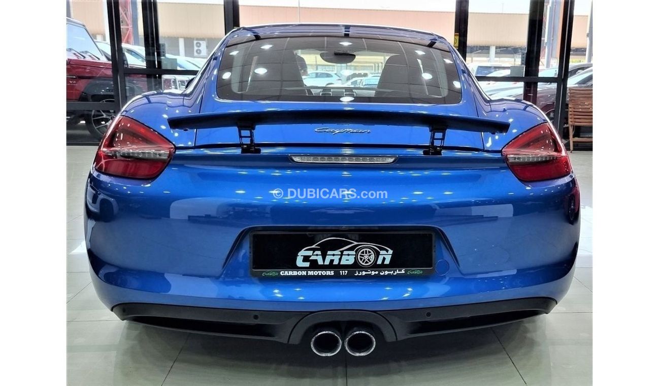 Porsche 718 Cayman Std PORSCHE CAYMAN 2015 GCC IN IMMACULATE CONDITION FULL SERVICE HISTORY FROM PORSCHE FOR 159K AED