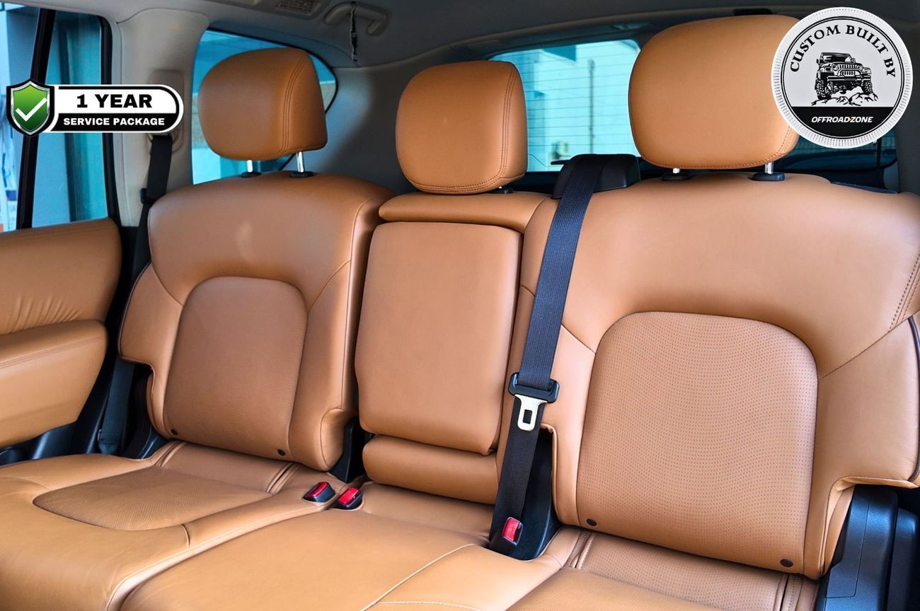 Nissan Patrol Nissan Patrol White Platinum / 1 Year Service Package Included