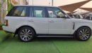 Land Rover Range Rover Supercharged Gulf agency in excellent condition