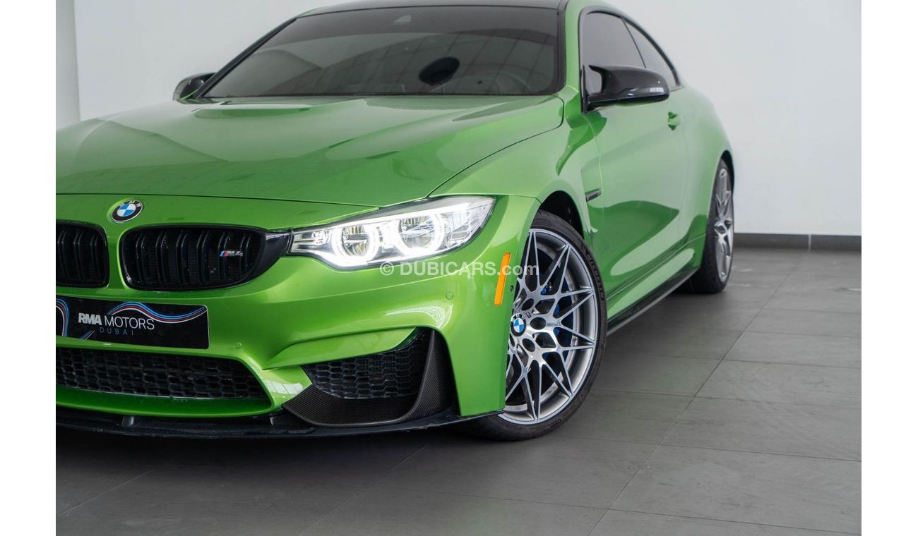 BMW M4 Competition 2017 BMW M4 Competition Pack / Individual High Option Spec in Java Green / Full Service 