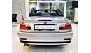 بي أم دبليو 330 ONLY 134000KM BMW 330 Ci Convertible 2001 Model!! GCC Specs