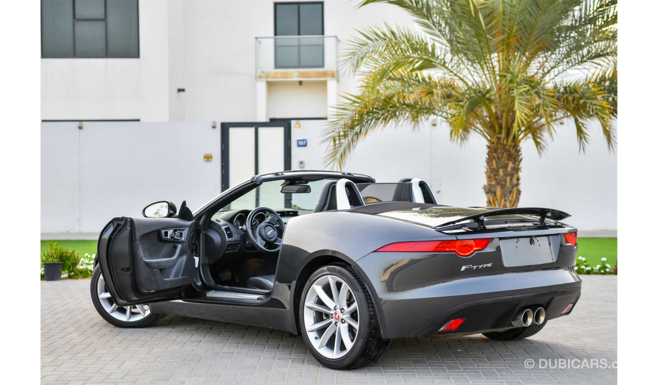 Jaguar F-Type Supercharged - Warranty! - GCC- AED 2,664 PER MONTH - 0% DOWNPAYMENT