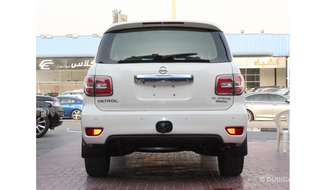 نيسان باترول PLATINUM 2014 GCC SINGLE OWNER IN MINT CONDITION