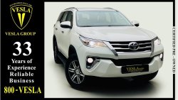 Toyota Fortuner FULL OPTION + LEATHER SEATS + NAVIGATION + 4WD / 2019 / GCC / UNLIMITED MILEAGE WARRANTY / 1,611DHS