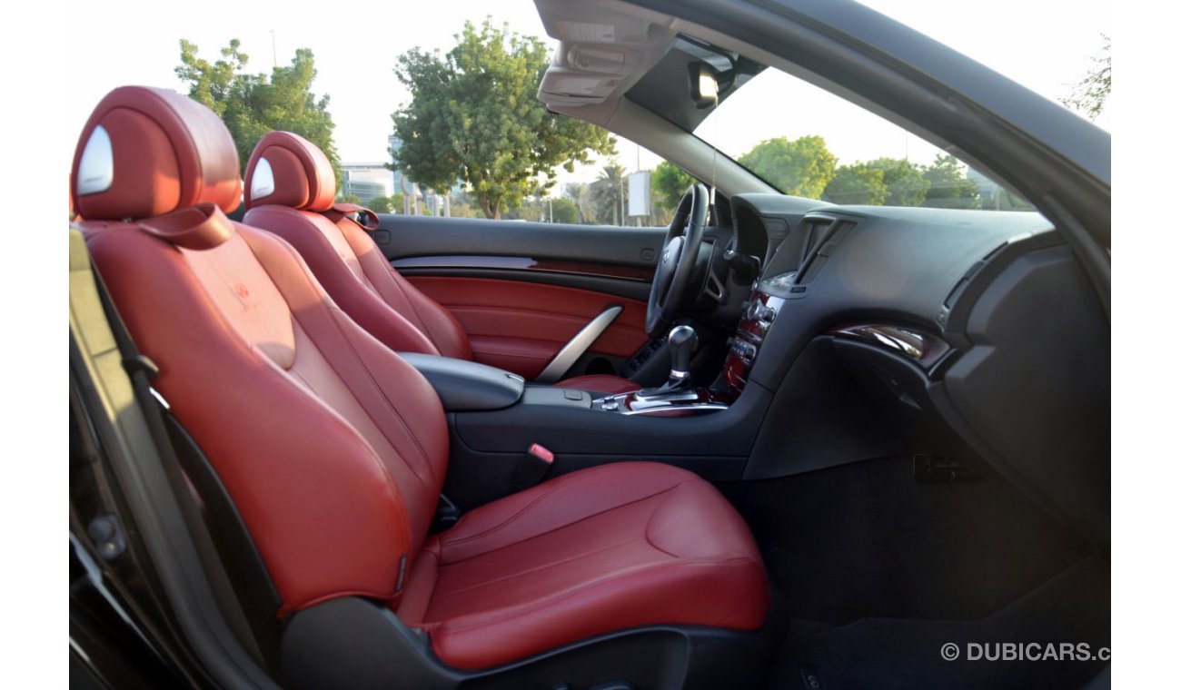 Infiniti G37 Convertible in Excellent Condition