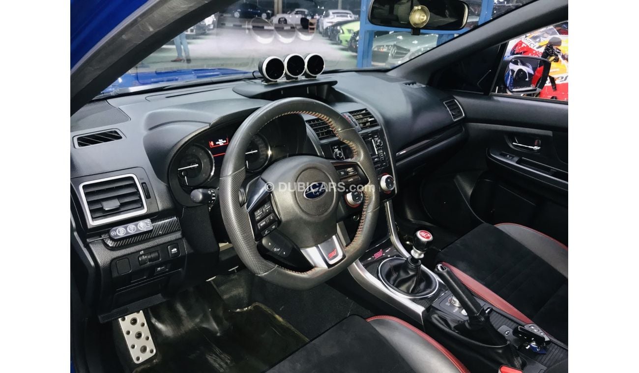 Subaru Impreza STI - MANUAL GEAR - 2015 - GCC - STAGE 3 ( Modified by SAM ) ONE YEAR WARRANTY