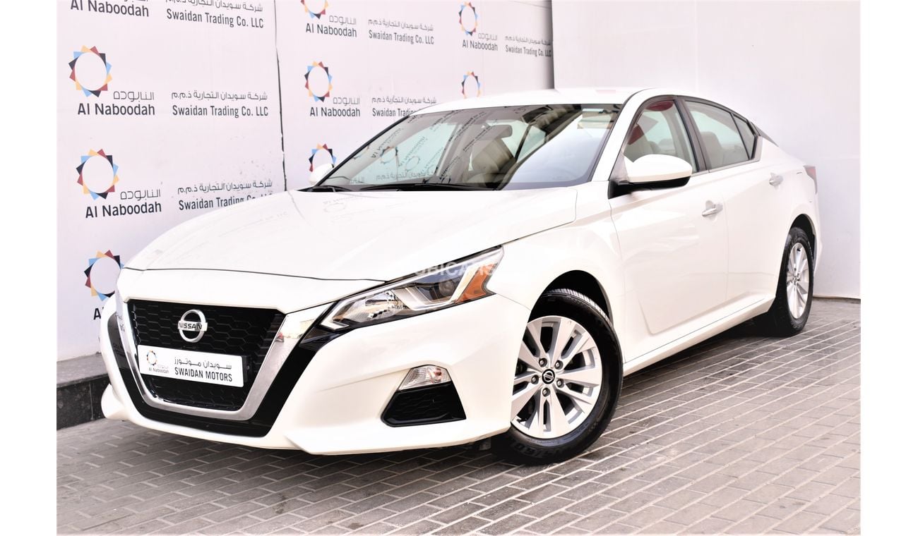 Nissan Altima AED 1089 PM 2.5L AT A/W GCC DEALER WARRANTY