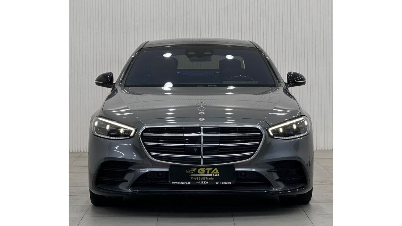 مرسيدس بنز S 500 2022 Mercedes Benz S500 AMG 4MATIC, Warranty, Service History, Fully Loaded, Low Kms, GCC