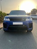 لاند روفر رينج روفر سبورت Range Rover Sport SVR – 2022 Face Lift In & Out – 125K km – GCC – Full Option