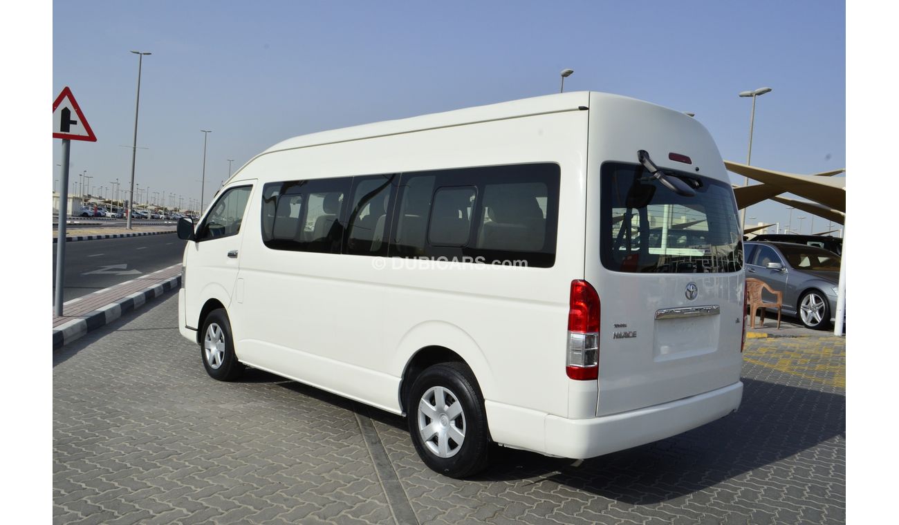 Toyota Hiace GL HIGH ROOF 15 SEATER PASSENGER VAN GCC SPECS