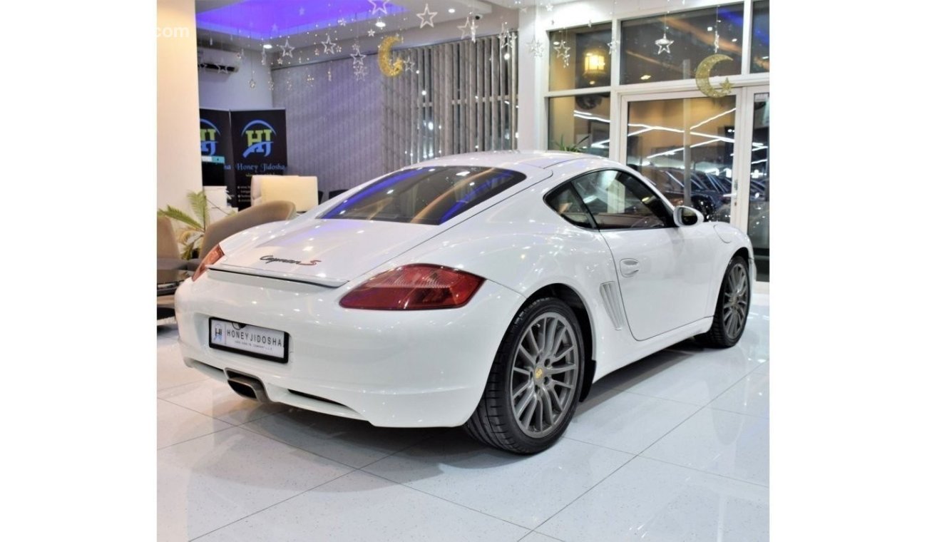 بورش كايمان أس Porsche Cayman S 2008 Model!! in White Color! GCC Specs