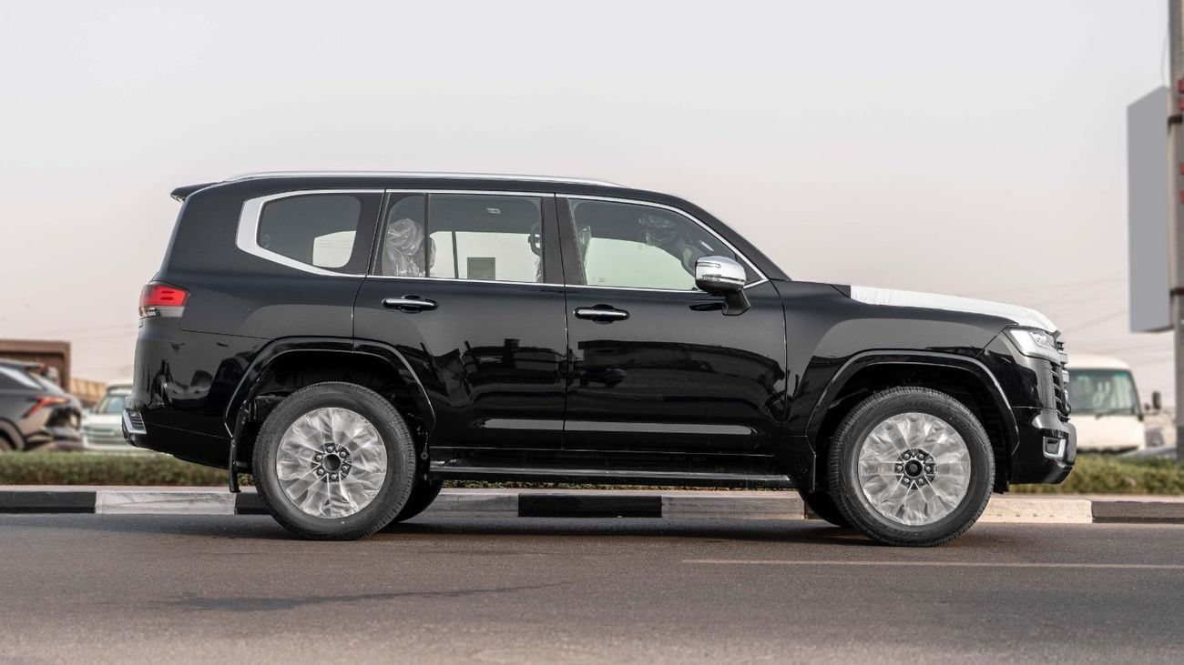 تويوتا لاند كروزر 2025 Toyota Land Cruiser VX 4.0L AT Petrol (Black-Red)