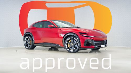 Ferrari Purosangue V12 | AED 41,332 PM | Warranty June 2028 - Service until June 2031