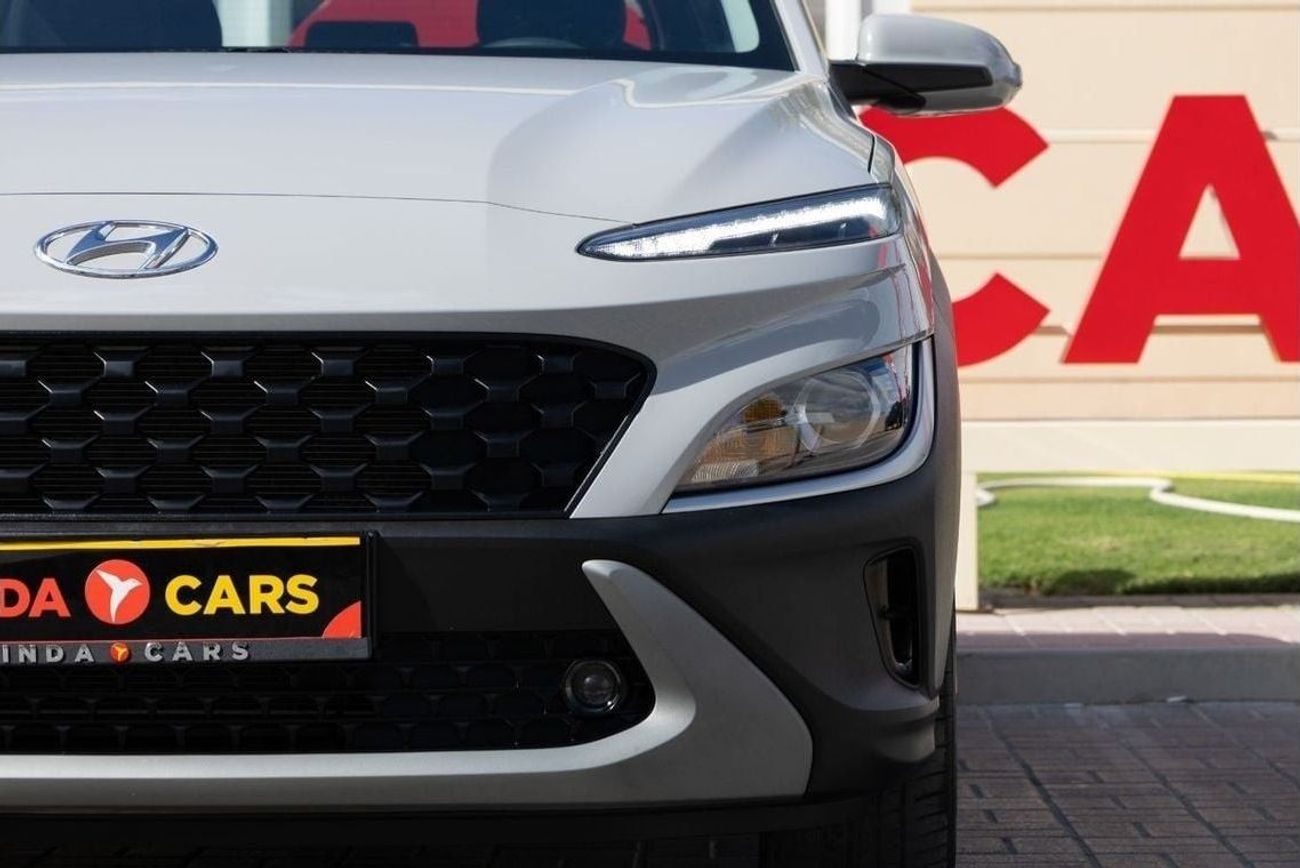 Hyundai Kona Hyundai Kona 2023 GCC under Agency Warranty with Flexible Down-Payment.