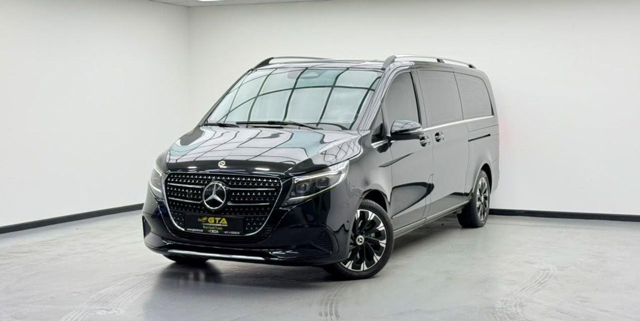 مرسيدس بنز V 300 أفانتجارد مرسيدس بنز V300 موديل 2025، ضمان مرسيدس بنز لمدة 3 سنوات + باقة خدمة، سجل صيانة كامل لدى مرسيدس بنز،