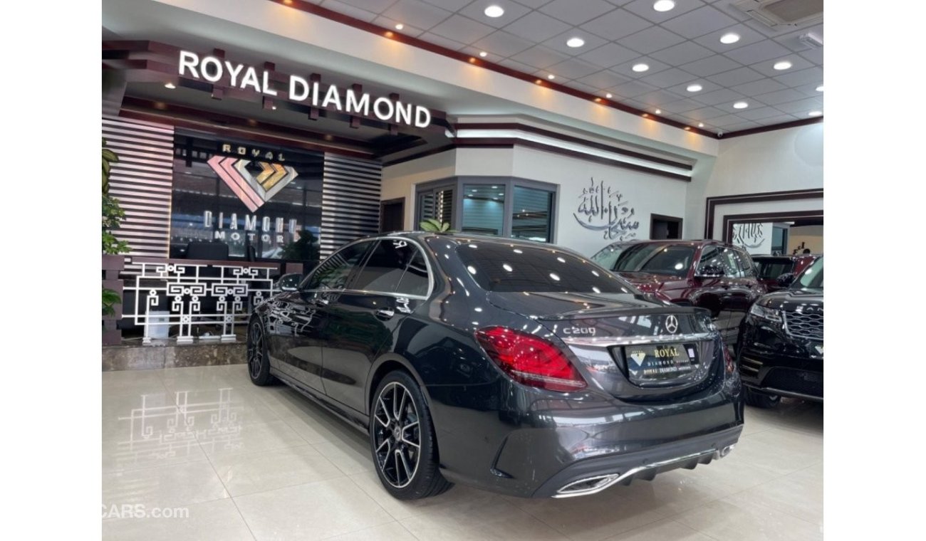 مرسيدس بنز C200 بريميوم + Mercedes Benz C200 AMG Kit GCC 2021 Under Warranty and Free Service From Agency