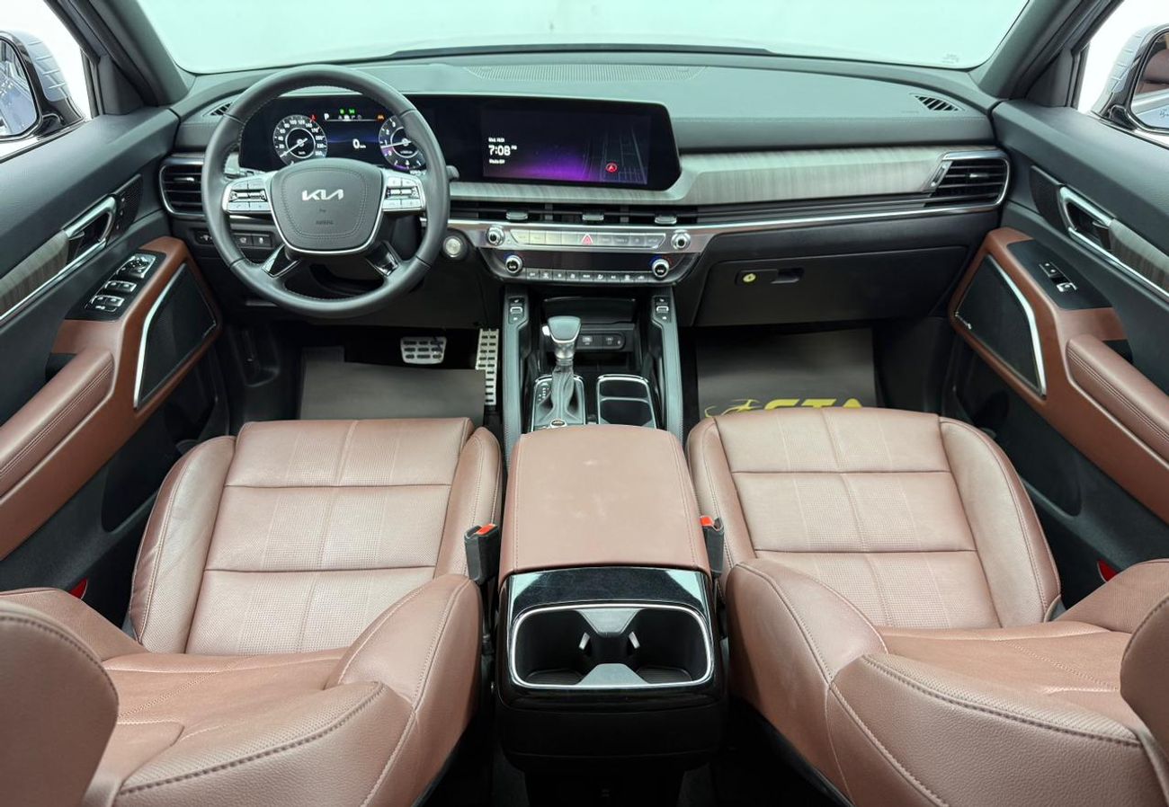 كيا تيلورايد 2025 Kia Telluride GT Line, 2030 Kia Warranty, 2028 Kia Service Pack, Low Km, 7 Seater, GCC