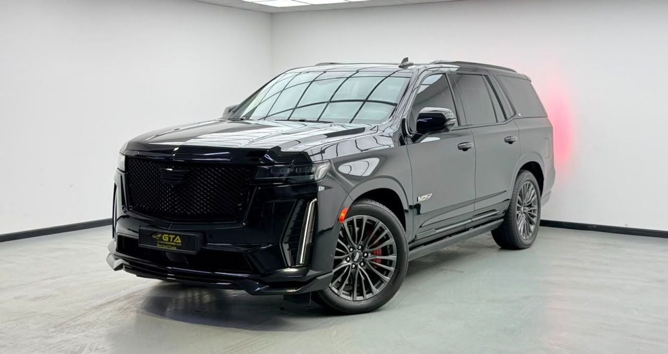 كاديلاك إسكالاد V SERIES 2023 Cadillac Escalade V, 2027 Cadillac Warranty, 2028 Cadillac Service Pack, Pilot Seats, GCC