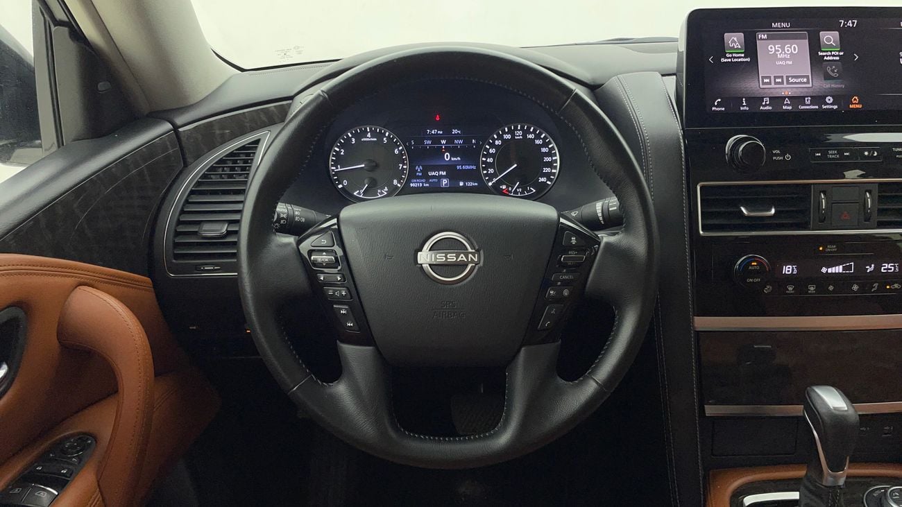 نيسان باترول 2023 SE TITANIUM | AED 2395/Month | 0 DP | 30 Day Return | Warranty | Service History