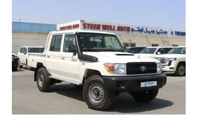 تويوتا لاند كروزر بيك آب DC 4.5L V8 DIESEL 4X4 2022 | SNORKEL | TRACTION CONTROL