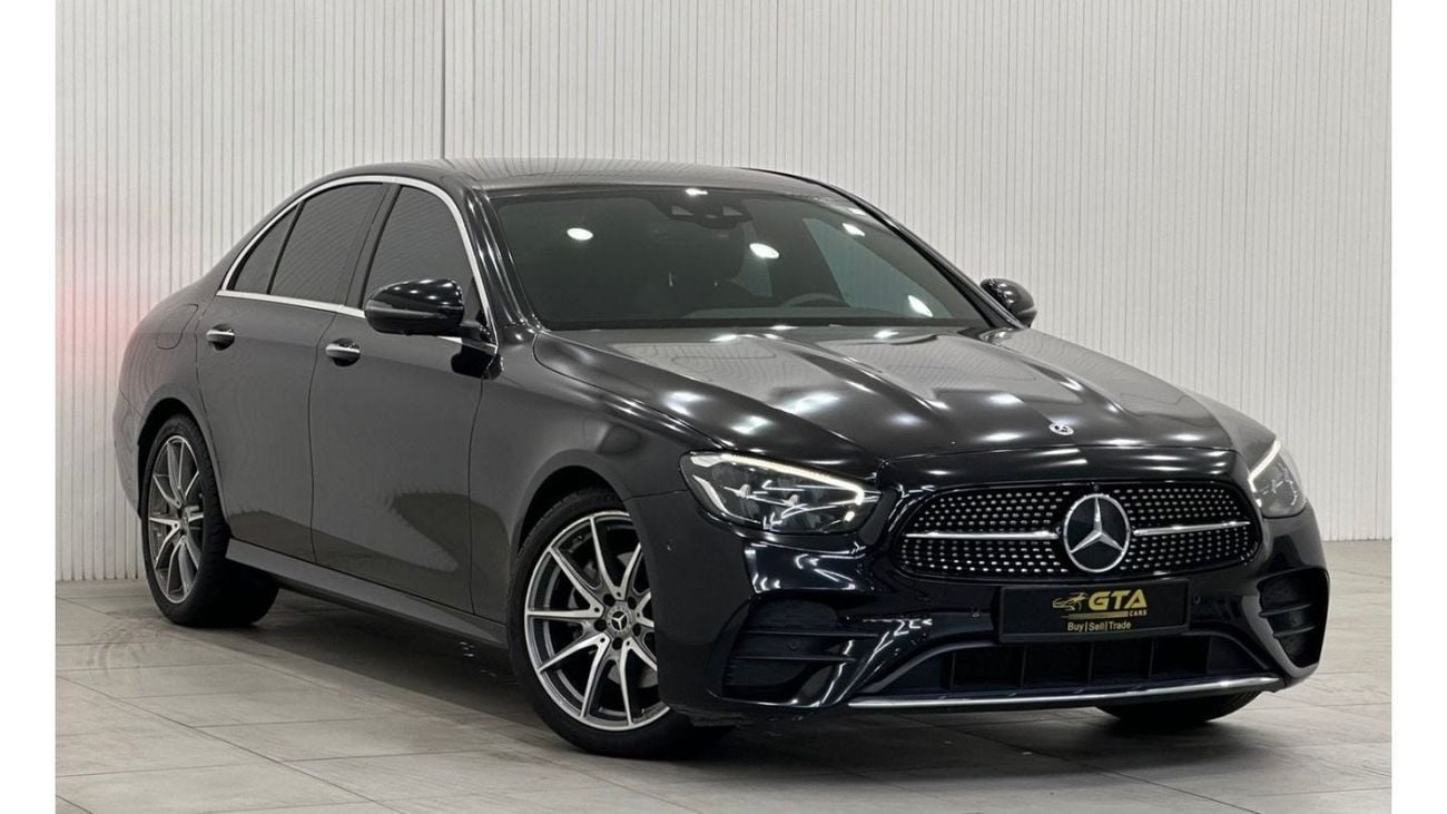 Mercedes-Benz E200 2023 Mercedes E200 AMG Line, AUG 2025 Mercedes Warranty, Full Mercedes Service History, GCC