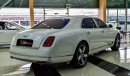 Bentley Mulsanne Original Colour is Grey wrapped with pearl white file
