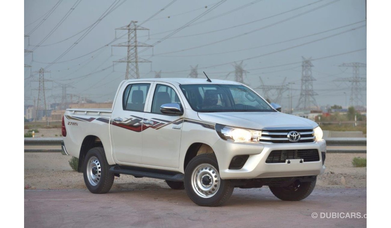 تويوتا هيلوكس DOUBLE CABIN PICKUP 2.7L PETROL MT