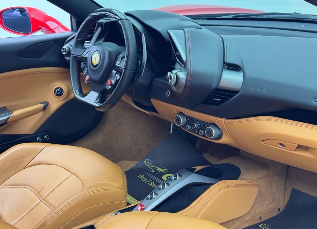 Ferrari 488 Std 3.9L 2016 Ferrari 488 GTB, Full Carbon Fiber, Agency Warranty, Full Service History, GCC