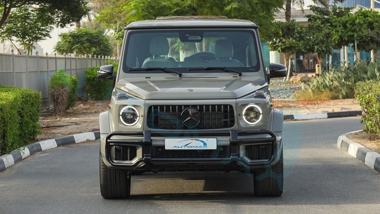 Mercedes Benz G63 AMG STD V8 4.0L Biturbo EQ Boost GCC 2026 With 2 Years Warranty Unlimited Mileage @Official Dealer