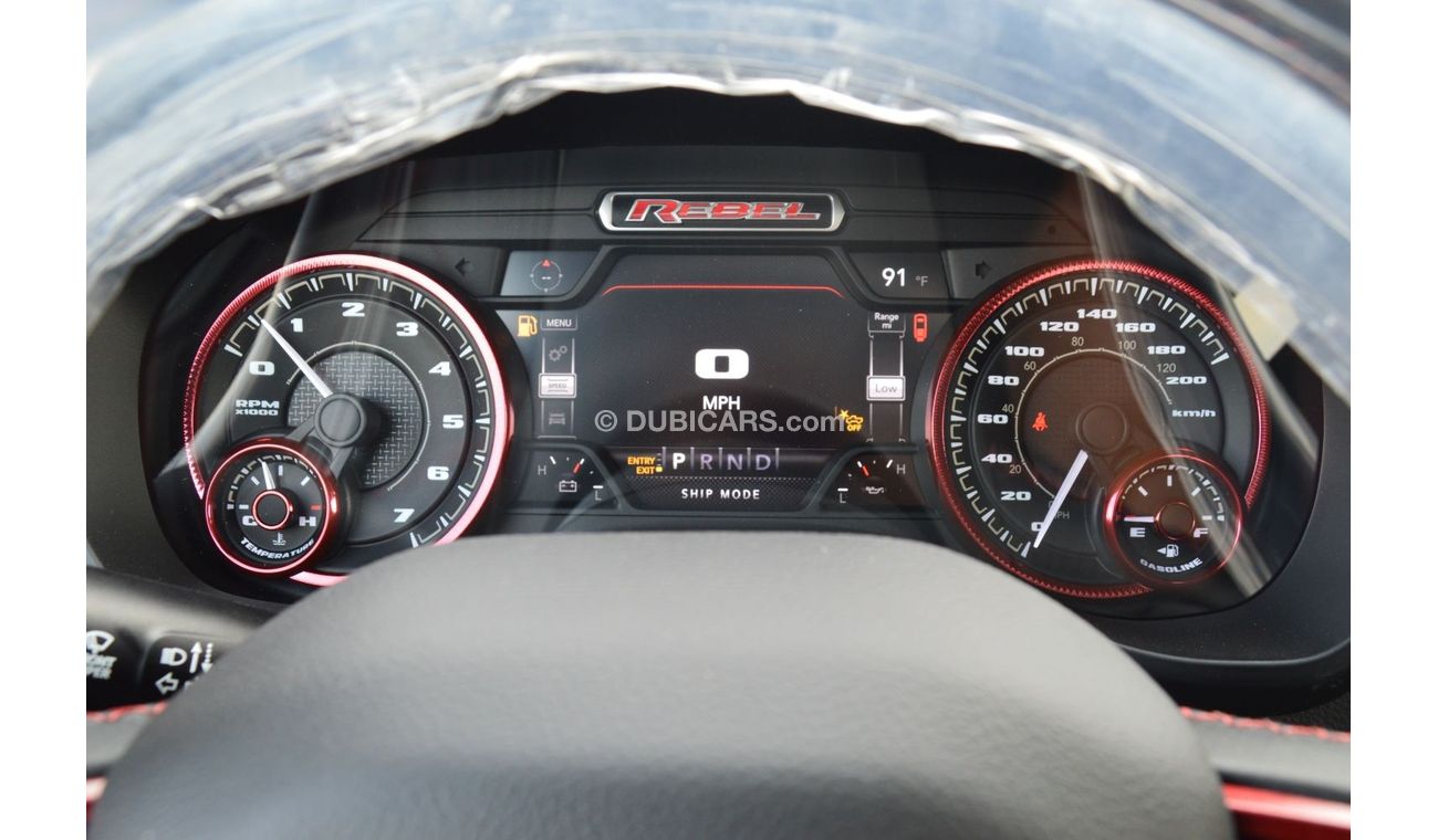 RAM 1500 DODGE RAM REBEL 3.7L V6 2022 | POWER SEATS | PANORAMIC SUNROOF | MULTIFUNCTION STEERING | AVAILABLE