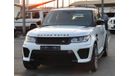 Land Rover Range Rover Sport Rang Rover sport super charge kit SVR model 2014 GCC car perfect condition full option V8