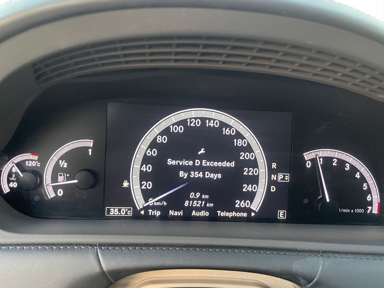 مرسيدس بنز CL 550 STD AMG