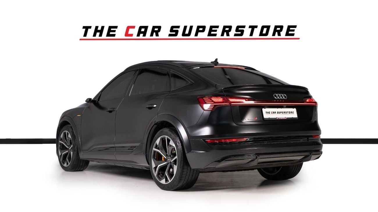 Audi e-tron S 95 kWh Quattro GCC-Al Nabooda Warranty & Service Package Until 11/2027