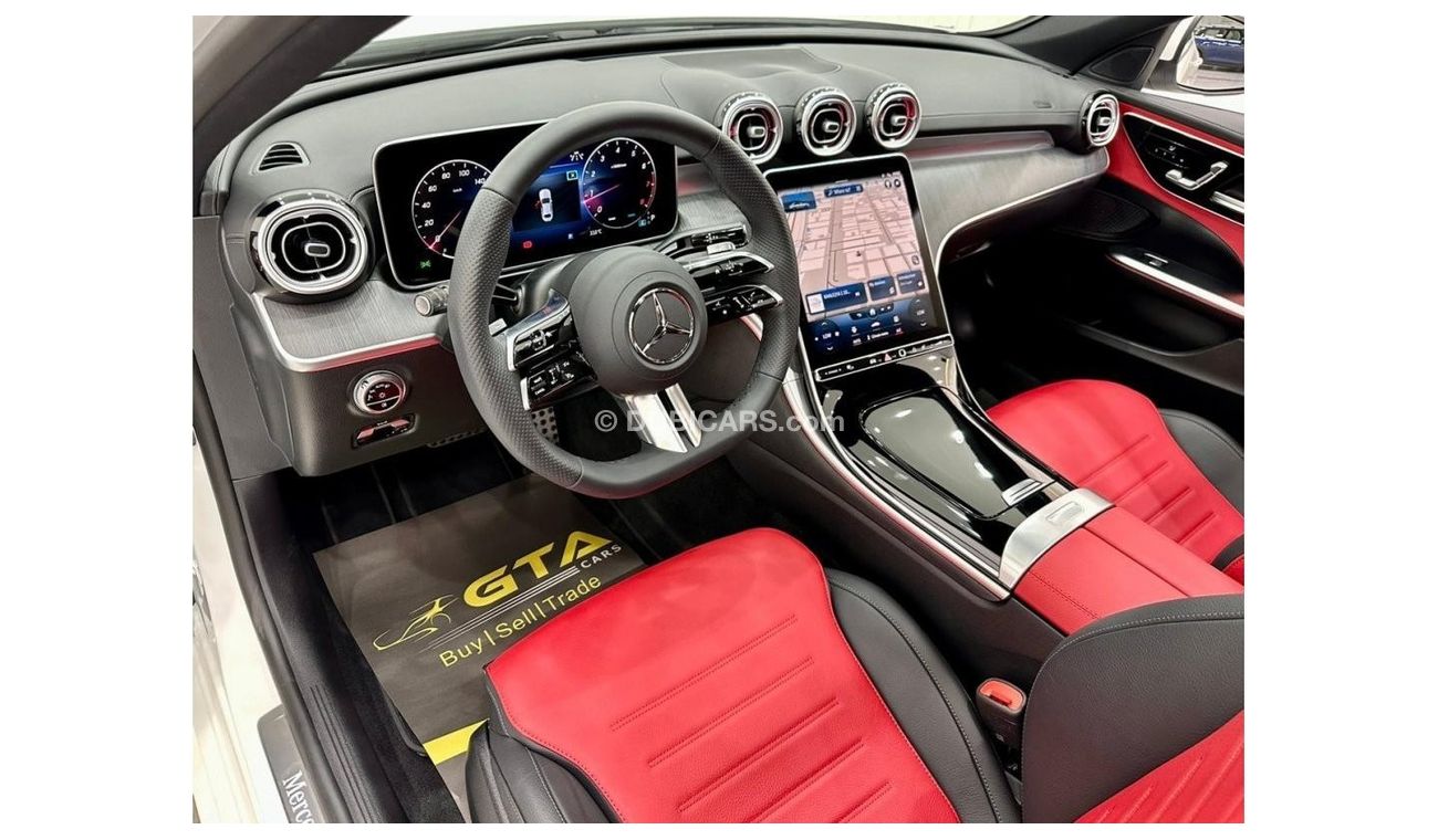 مرسيدس بنز C 200 2023 Mercedes-Benz C200 AMG Premium Plus, Mercedes Warranty 2028, Mercedes Service History, GCC