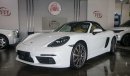 Porsche 718 Boxster