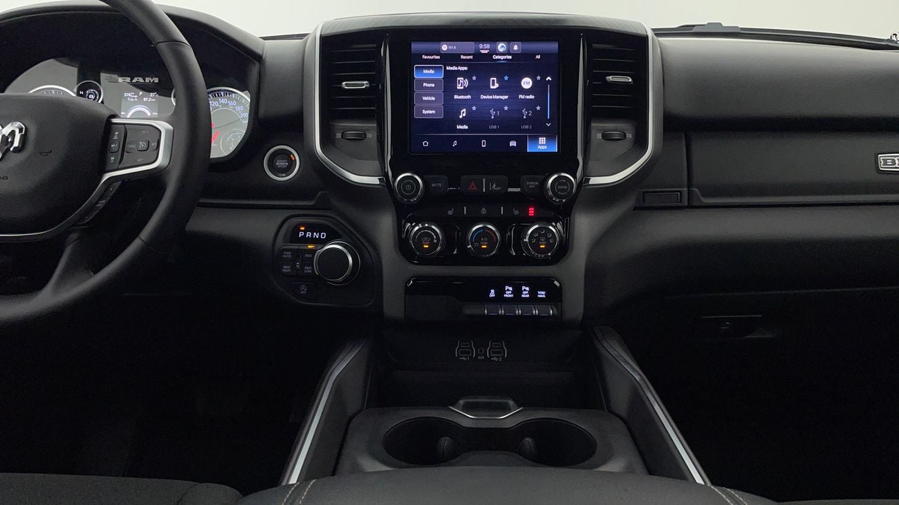 RAM 1500 Bighorn Crew Cab 5.7L 2025 BIGHORN | AED 2137/Month | 0 DP | 30 Day Return | Warranty | Service Hist