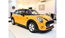 Mini Cooper AMAZING Mini Cooper 2016 Model! Orange Color GCC Specs
