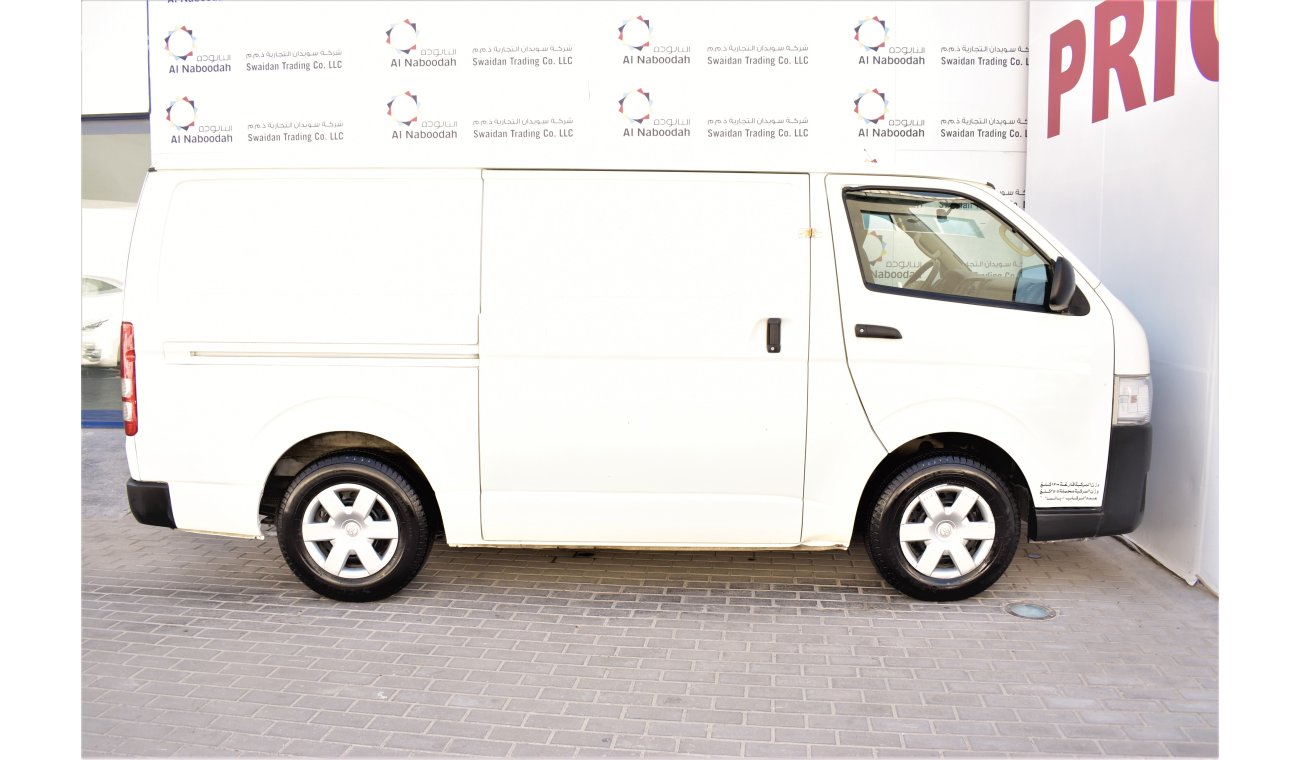 تويوتا هاياس 2.7L STD MAN PANEL VAN 2018 GCC