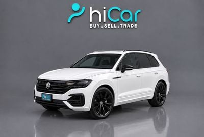 Volkswagen Touareg R-LINE BLACK AED 3,257 P.M • 0% Downpayment • Touareg R-Line Black Edition • Agency Warranty and Service Contract