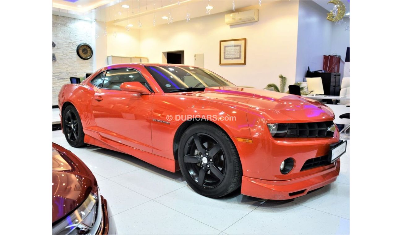 Chevrolet Camaro FULL SERVICE HISTORY! Chevrolet CAMARO 2012 Model!! in Orange Color! GCC Specs