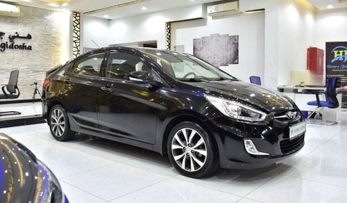 Hyundai Accent EXCELLENT DEAL for our Hyundai Accent 1.6L ( 2014 Model ) in Black Color GCC Specs