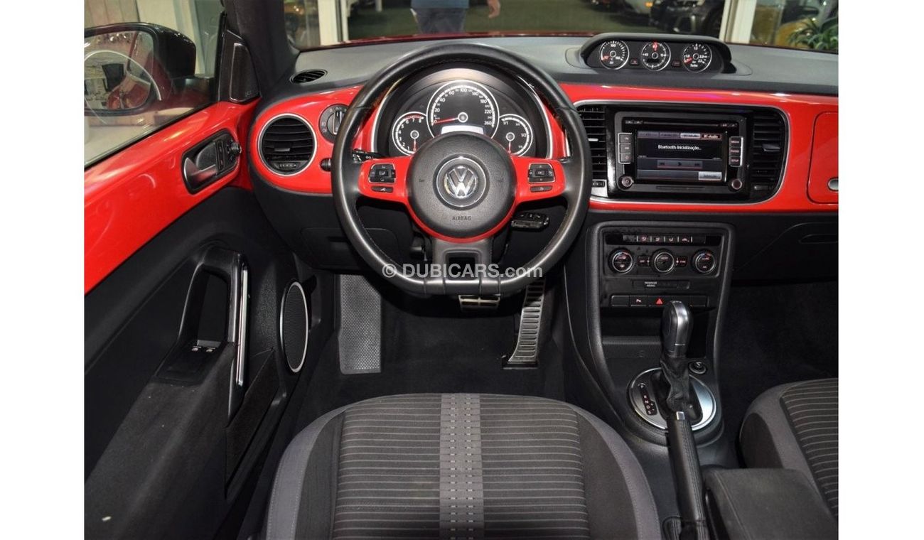Volkswagen Beetle Turbo S Turbo S EXCELLENT DEAL for our Volkswagen Beetle TURBO ( 2015 Model! ) in Red Color! GCC Spe