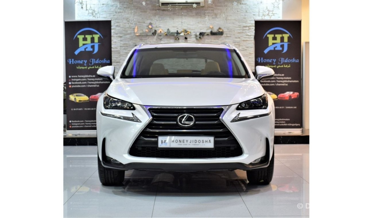 لكزس NX 200 EXCELLENT DEAL for our Lexus NX200t 2016 Model!! in White Color! GCC Specs  ORIGINAL PAINT ( صبغ وكا