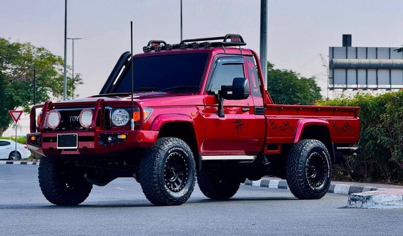 Toyota Land Cruiser Pick Up GR KIT MODIFIED SINGLE CABIN | RHD | GR LEATHER SEATS | 2015 | 4.5L (MT) | view at JAFTIM SHOWROOM