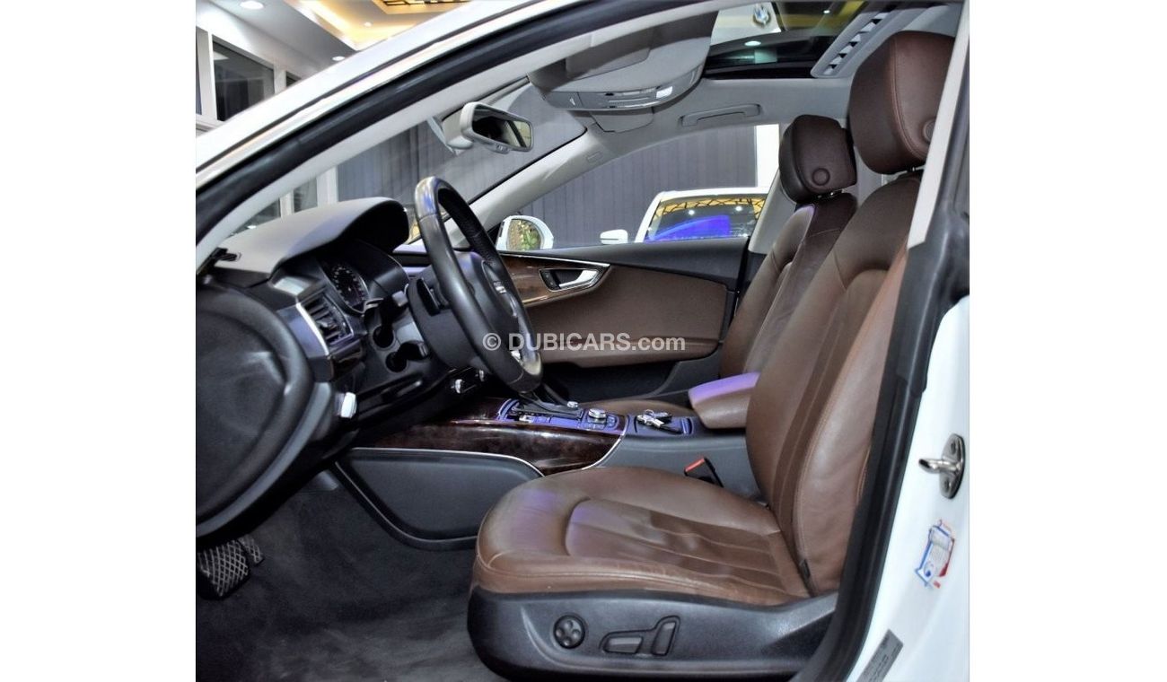 Audi A7 EXCELLENT DEAL for our Audi A7 50TFSi QUATTRO S-Line ( 2014 Model ) in White Color GCC Specs